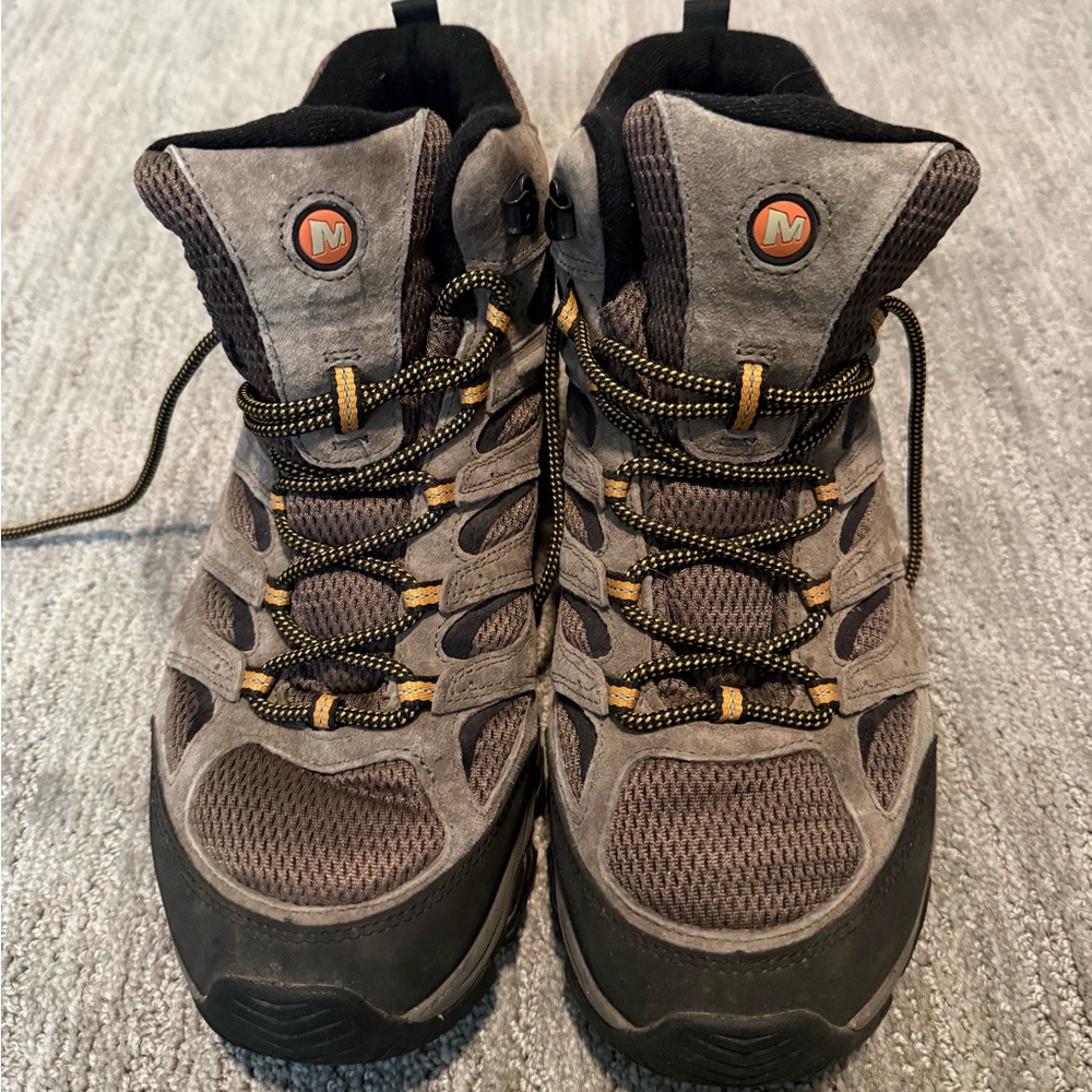 Merrell Walnut Vibram Hiking Boots Men’s Size 11 Performance Footwear